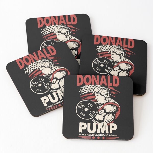 Item preview, donald pump make america strong again gym designed and sold by HansaYenla.