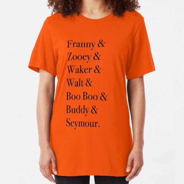 JD Salinger's Glass Family Slim Fit T-Shirt