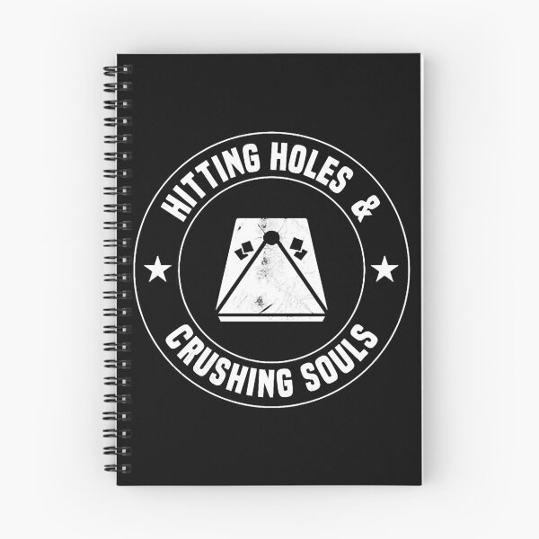 Item preview, Hitting Holes Crushing Souls at Cornhole designed and sold by HansaYenla.