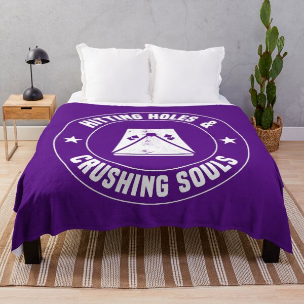 Item preview, Hitting Holes Crushing Souls at Cornhole designed and sold by HansaYenla.