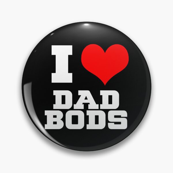 Artikelvorschau, I Heart Dad Bods entworfen und verkauft von HansaYenla.