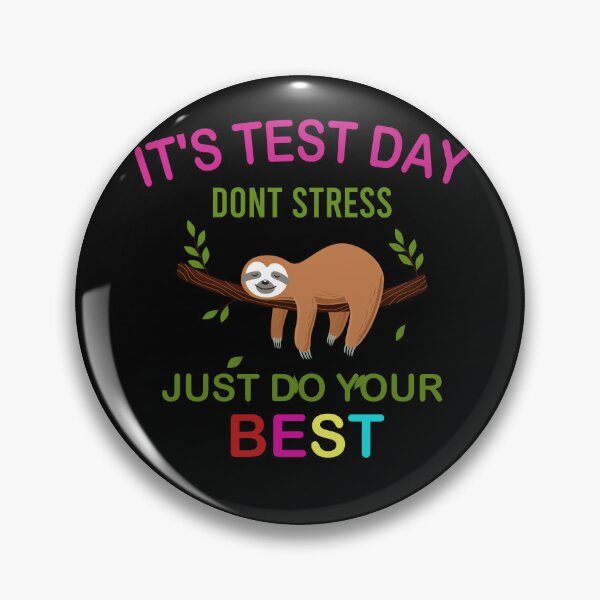 Artikelvorschau, Happy Test Day Faultier Funny School Professor Teacher Testing Squad entworfen und verkauft von pedrored369.