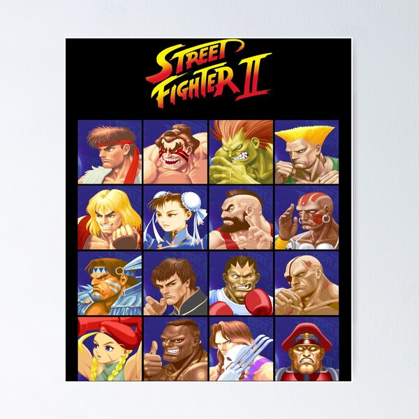 Poster Street Fighter 5 - Characters, Wall Art, Gifts & Merchandise