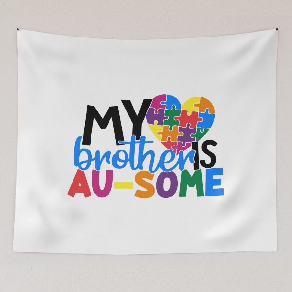 Item preview, My Brother Is AuSome Autism Awareness designed and sold by HansaYenla.