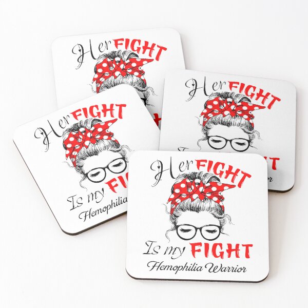Item preview, Hemophilia Awareness - Her Fight is my Fight - Support Hemophilia Gifts designed and sold by Aaron309.