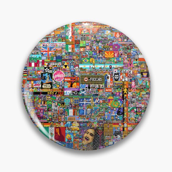 Item preview, R\ Place Pixel Art  designed and sold by JobyeBee.