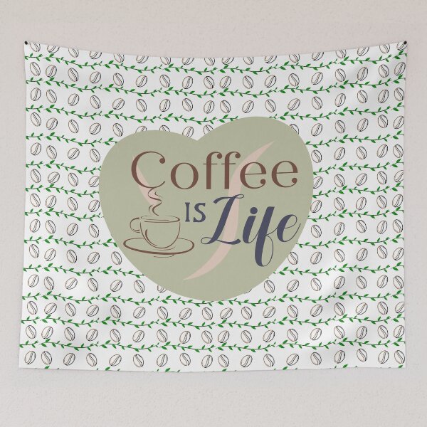Item preview, Coffee is Life designed and sold by Holisticfox.