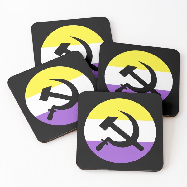 Item preview, Non Binary Communist designed and sold by Pridish.