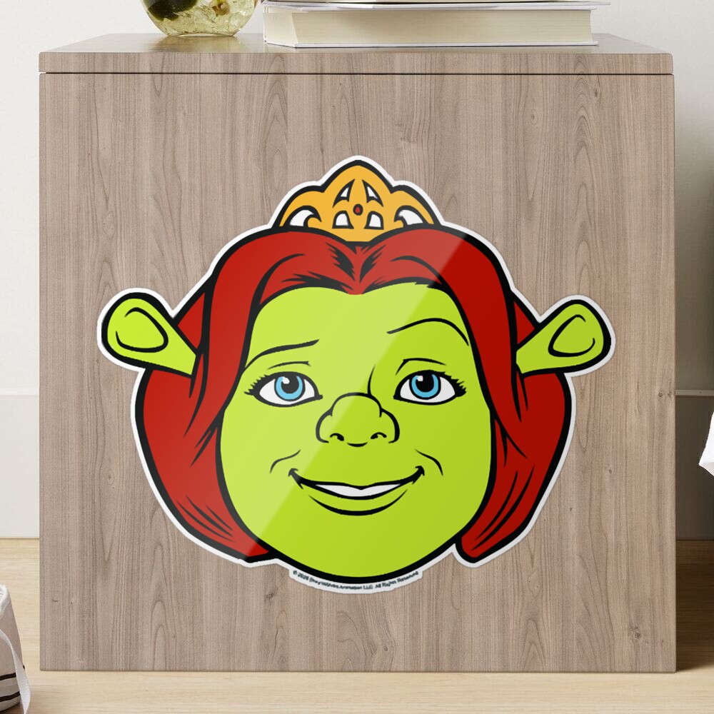 shrek face Sticker for Sale by sineadbarnes20