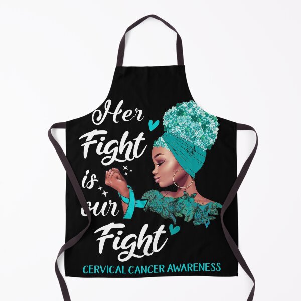 Item preview, Cervical Cancer Awareness - Her Fight is Our Fight designed and sold by RidnerStore.