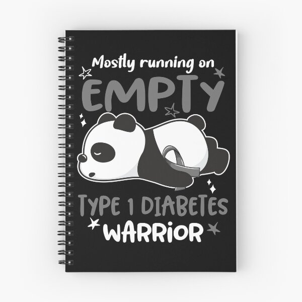 Item preview, Type 1 Diabetes Awareness - Mostly Running On Empty Type 1 Diabetes Warrior designed and sold by Hilten.