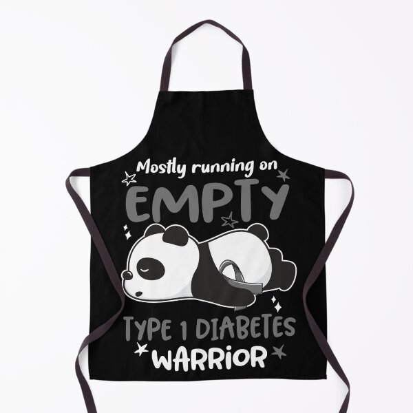 Item preview, Type 1 Diabetes Awareness - Mostly Running On Empty Type 1 Diabetes Warrior designed and sold by Hilten.