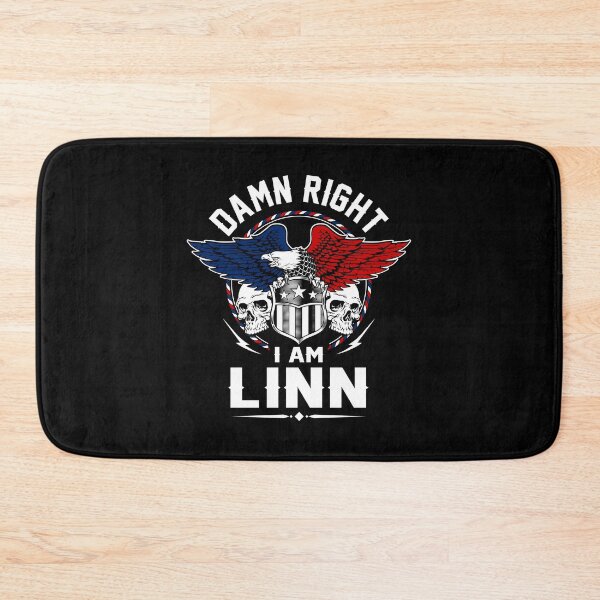 Item preview, Linn Name T Shirt - Damn Right I Am Linn Gift Item Tee designed and sold by rolandchel.