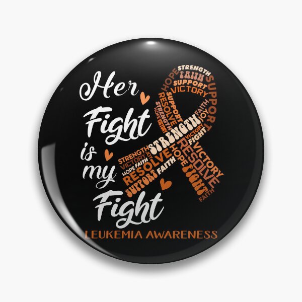 Item preview, Leukemia Warrior, Her Fight is my Fight Leukemia Awareness designed and sold by Greggwillard.