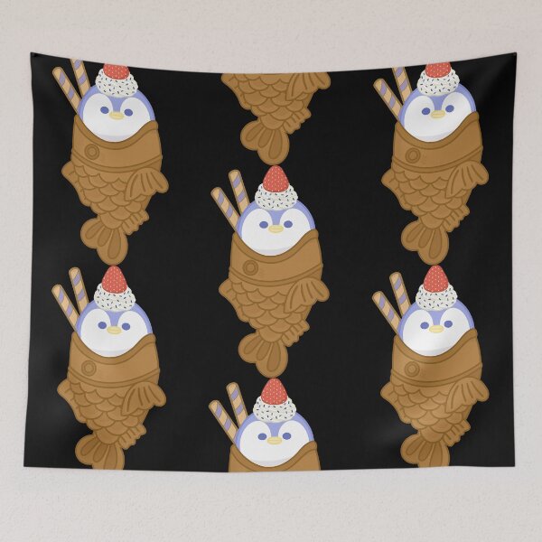 Item preview, Cute Penguin in Taiyaki  designed and sold by MsDebora60136.