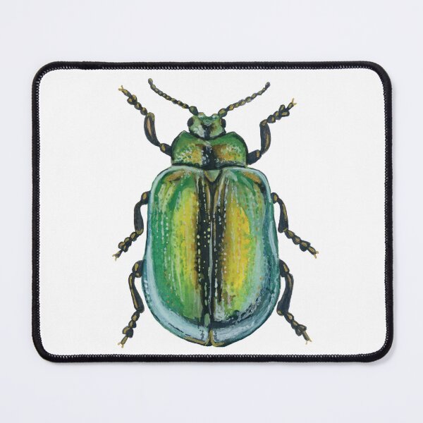 Item preview, Watercolor Beetle designed and sold by graphiteme.