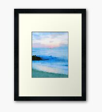 Tranquil Sea Framed Print