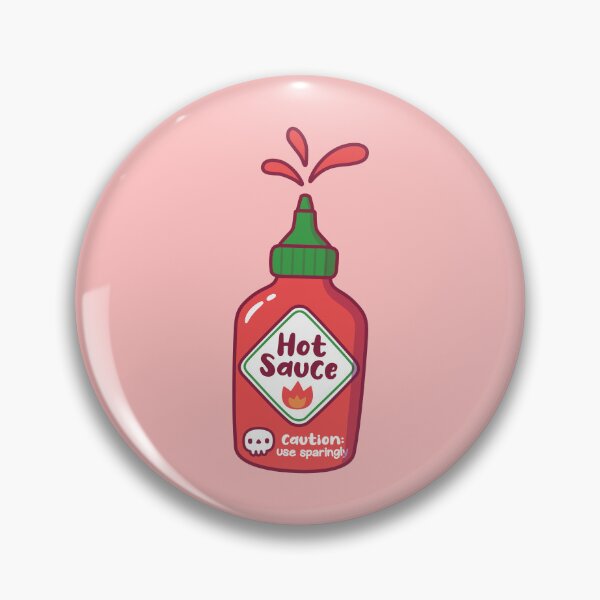 Item preview, Hot Sauce With Skull Caution Label designed and sold by rustydoodle.