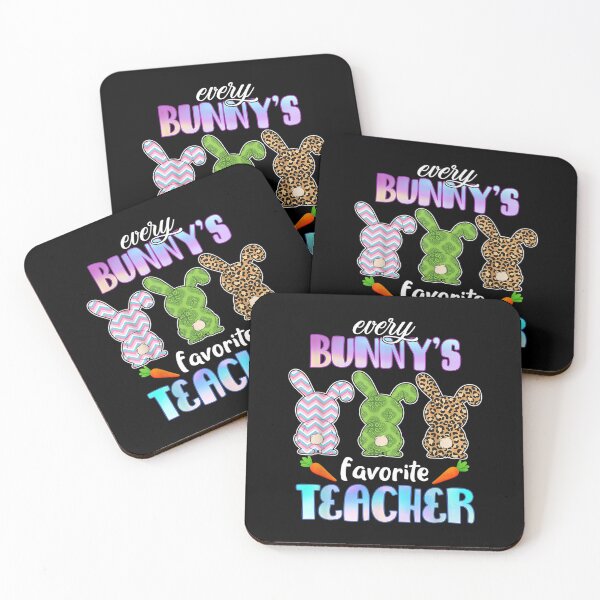 Item preview, Teacher Rabbits Easter designed and sold by tranhungtdu.
