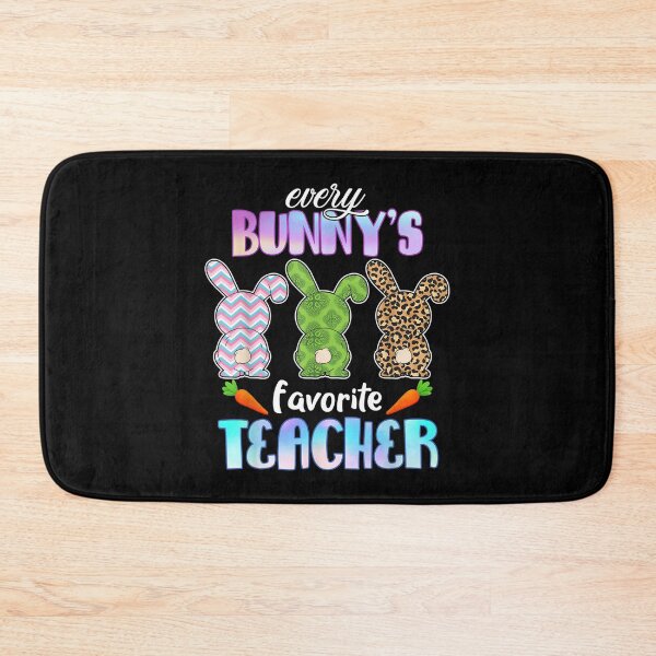 Item preview, Teacher Rabbits Easter designed and sold by tranhungtdu.