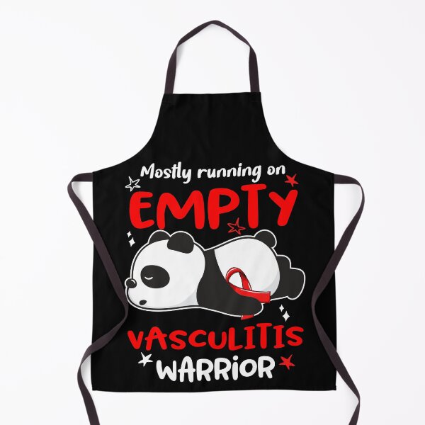 Item preview, Vasculitis Awareness - Mostly Running On Empty Vasculitis Warrior designed and sold by Hilten.