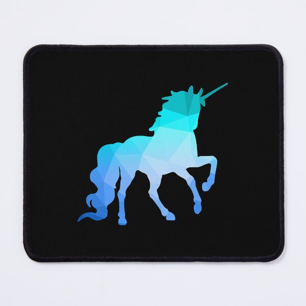 Item preview, Abstract Unicorn Blue designed and sold by JenniferG99288.