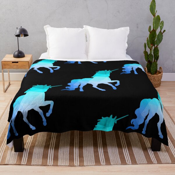 Item preview, Abstract Unicorn Blue  designed and sold by JenniferG99288.