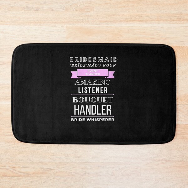 Item preview, Womens List of Bridesmaid Duties V-Neck T-Shirt designed and sold by jayesqnoon.