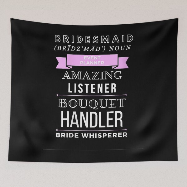 Item preview, Womens List of Bridesmaid Duties V-Neck T-Shirt designed and sold by jayesqnoon.