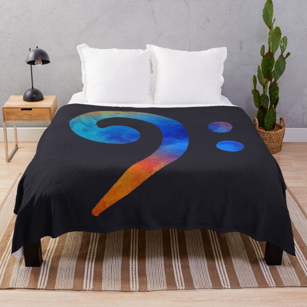 Item preview, Bass Clef Note Watercolor Musician designed and sold by ThemBinhURUS.