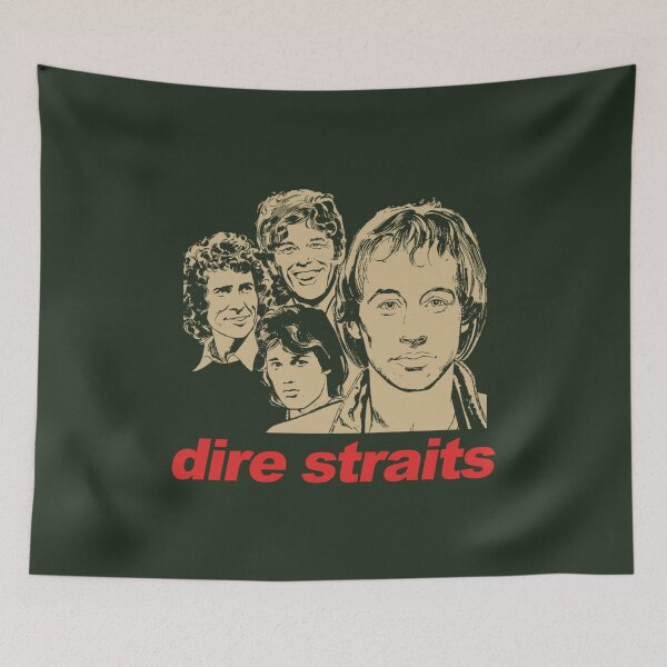 Item preview, Banda Dire Straits Camiseta esencial  designed and sold by THEMUSEOO.