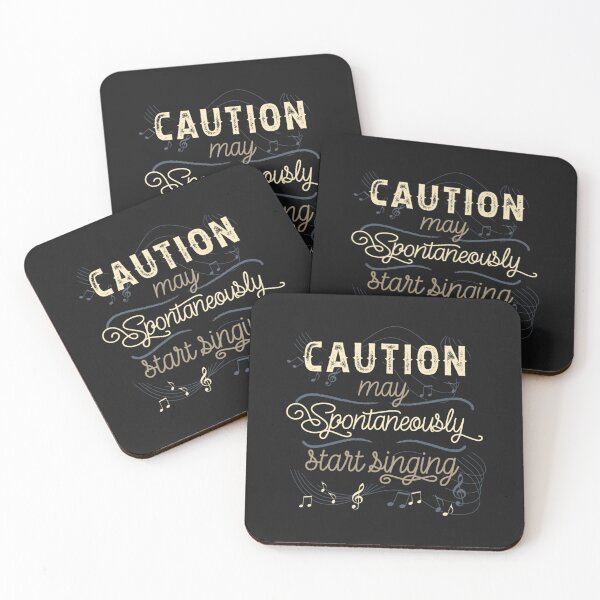 Item preview, Caution May Spontaneously Start Singing designed and sold by ThemBinhURUS.