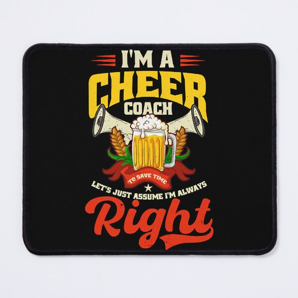 Item preview, Cheer Coach Shirt Let's Assume I'm Right designed and sold by MarkJohns19915.