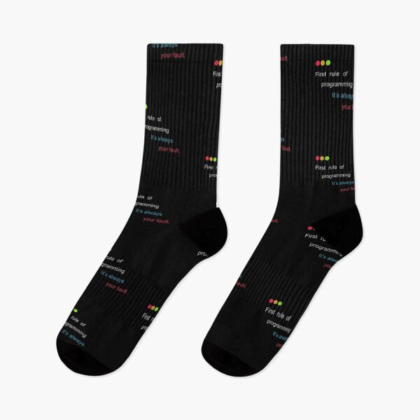 Item preview, First Rule of Programming it's Always Your Fault designed and sold by kylewords00.