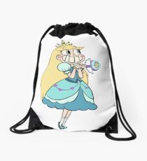 Princess Star Drawstring Bag