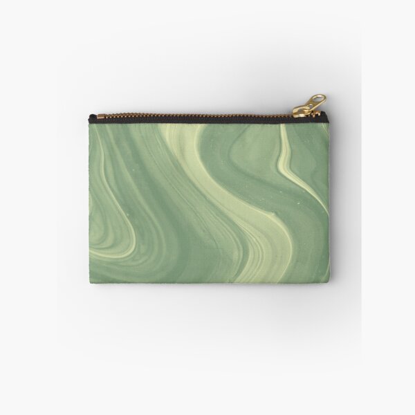 Item preview, Textured Waves Abstract Sage Green designed and sold by Smart-Arts.