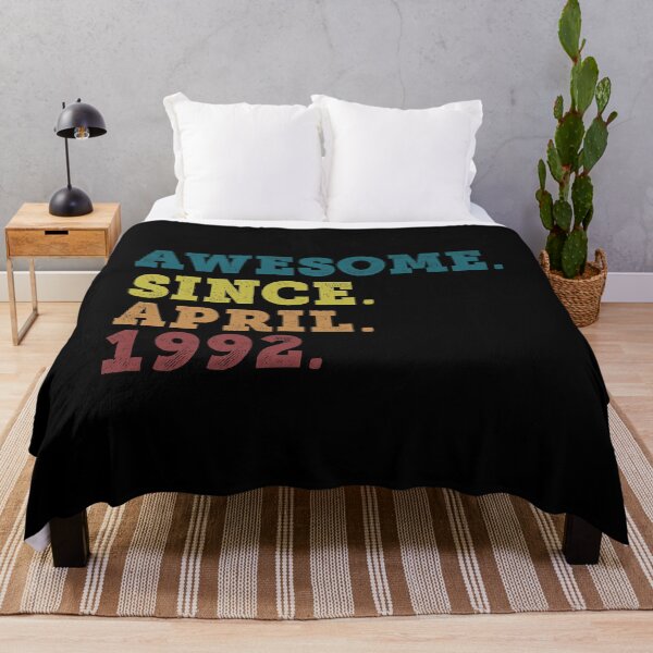 Item preview, Awesome Since April 1992 Retro Vintage 30th Birthday Gift designed and sold by designbychow.