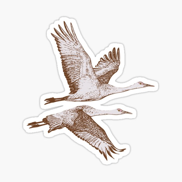 Item preview, Sandhill Crane Migration designed and sold by Maria Garcia.