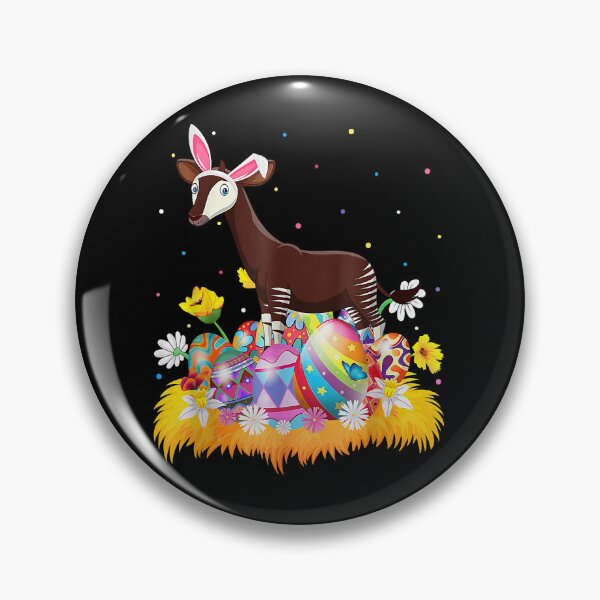 Artikelvorschau, Lustiger Osterei-Liebhaber-niedlicher Okapi-Ostersonntags-T - Shirt entworfen und verkauft von jayesqnoon.