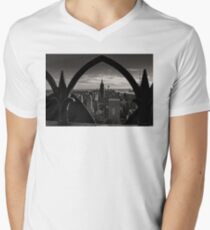 Empire State Building Men's V-Neck T-Shirt