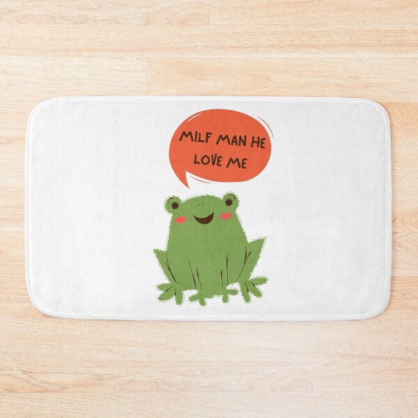 Item preview, milf man i love frogs cool funny stuff designed and sold by MizMed ⭐⭐⭐⭐⭐.