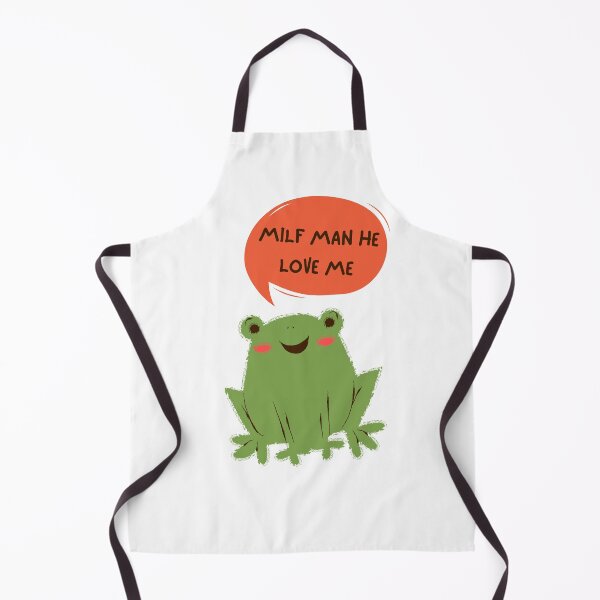 Item preview, milf man i love frogs cool funny stuff designed and sold by MizMed ⭐⭐⭐⭐⭐.