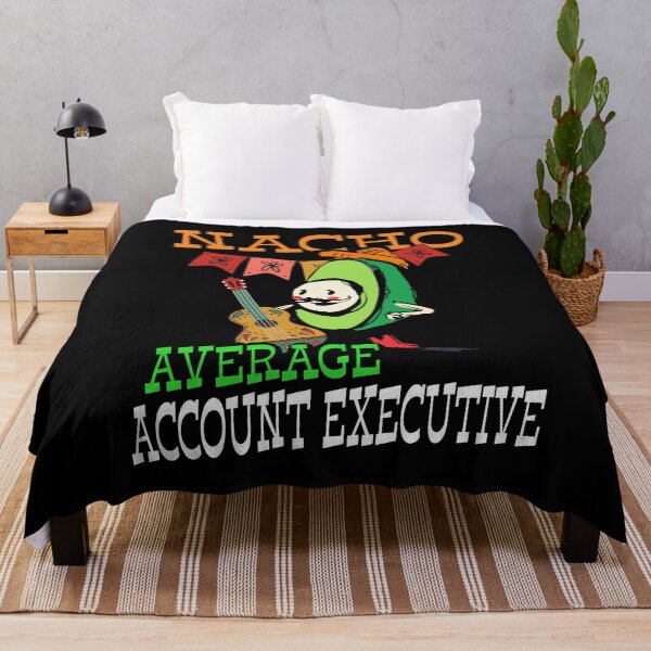 Item preview, Funny Sombrero on Avocado Nacho Average Account Executive design designed and sold by Merchking1.