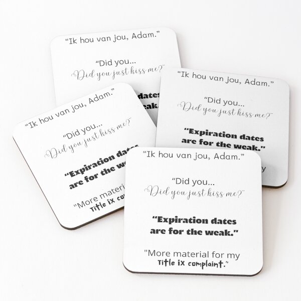 Item preview, The Love Hypothesis Ali Hazelwood Memorable Quotes/Moments & Aesthetic Sticker/Magnet Value Pack designed and sold by stareve.