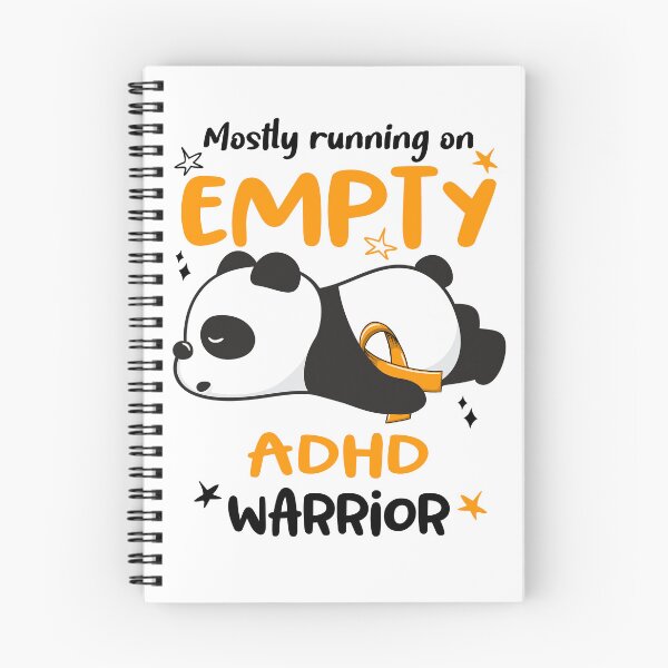 Item preview, ADHD Awareness - Mostly Running On Empty ADHD Warrior designed and sold by Hilten.