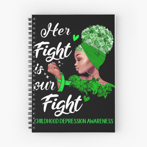 Item preview, Childhood Depression Awareness - Her Fight is Our Fight designed and sold by RidnerStore.