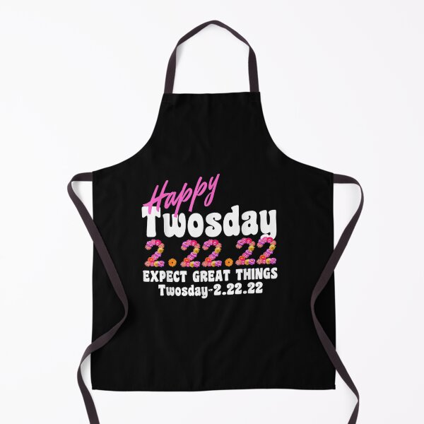 Item preview, Happy Twosday 2022 Floral Expect Great Things Twosday T-Shirt designed and sold by TichacekZime.