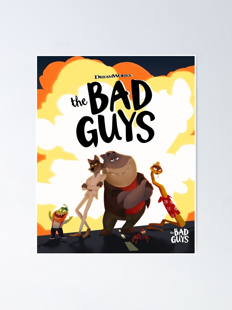 The Bad Guys 2022 Film Movie V2 Poster For Sale By Rubenwidjaja