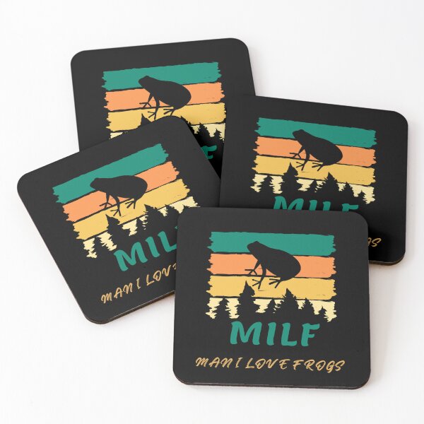 Item preview, milf man i love frogs cool funny stuff designed and sold by MizMed ⭐⭐⭐⭐⭐.