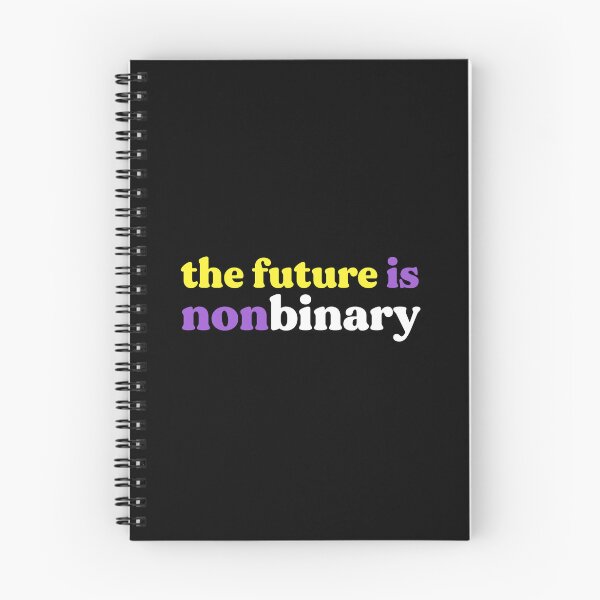 Item preview, The Future is NonBinary designed and sold by Pridish.